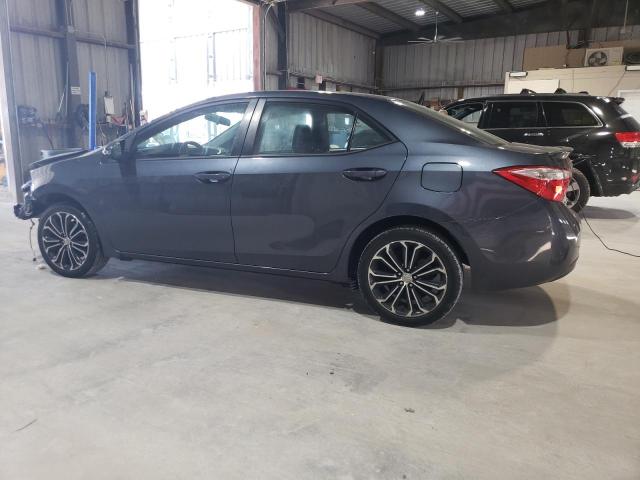 5YFBURHEXFP188722 - 2015 TOYOTA COROLLA L GRAY photo 2
