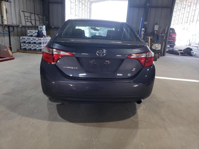 5YFBURHEXFP188722 - 2015 TOYOTA COROLLA L GRAY photo 6