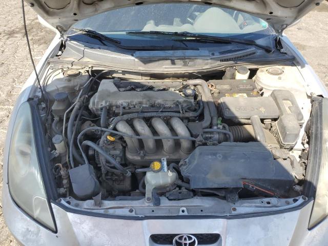 JTDDY32T8Y0021631 - 2000 TOYOTA CELICA GT-S GRAY photo 11