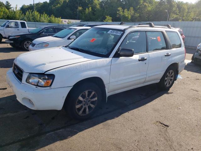 JF1SG65685H740916 - 2005 SUBARU FORESTER 2.5XS Белый фото 1