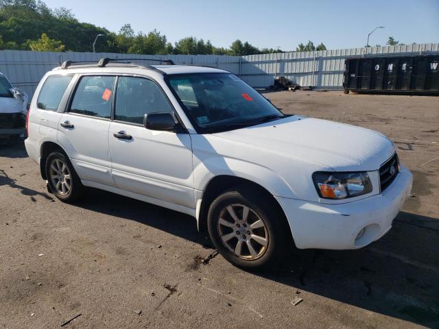 JF1SG65685H740916 - 2005 SUBARU FORESTER 2.5XS Белый фото 4