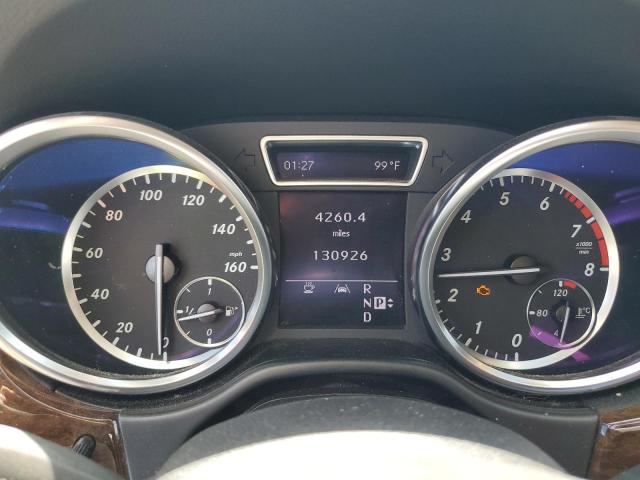 4JGDA5HB2CA027180 - 2012 MERCEDES-BENZ ML 350 4MATIC BLACK photo 9