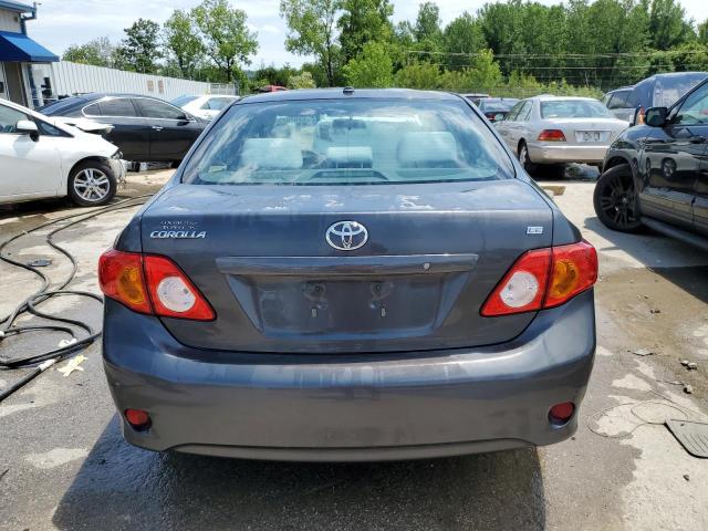 1NXBU4EEXAZ167299 - 2010 TOYOTA COROLLA BASE GRAY photo 6