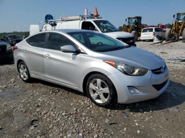 KMHDH4AE8CU377048 - 2012 HYUNDAI ELANTRA GLS SILVER photo 4