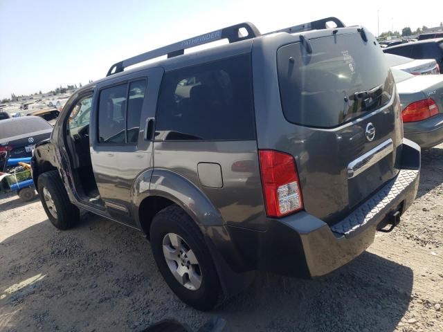 5N1AR18U35C776499 - 2005 NISSAN PATHFINDER LE GRAY photo 2