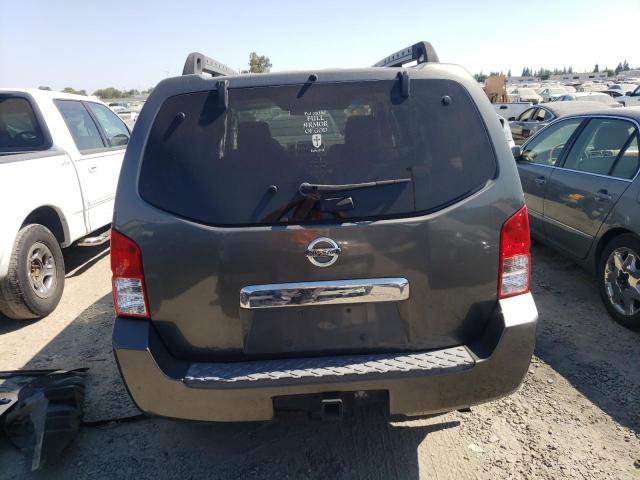 5N1AR18U35C776499 - 2005 NISSAN PATHFINDER LE GRAY photo 6