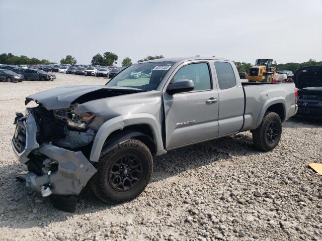 5TFSZ5AN4KX190109 - 2019 TOYOTA TACOMA ACCESS CAB ნაცრისფერი ფოტო 1