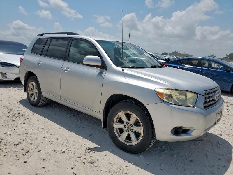 JTEDS41AX82014994 - 2008 TOYOTA HIGHLANDER SILVER photo 4