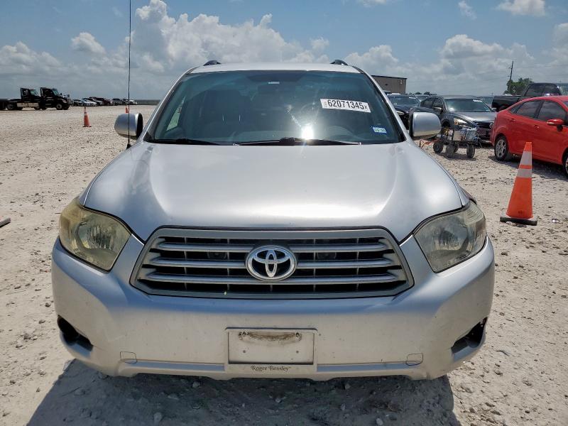 JTEDS41AX82014994 - 2008 TOYOTA HIGHLANDER SILVER photo 5