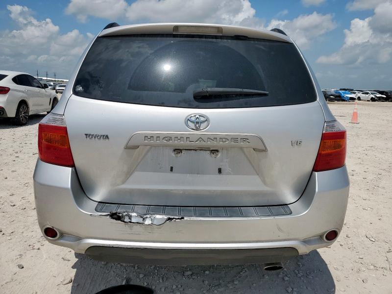 JTEDS41AX82014994 - 2008 TOYOTA HIGHLANDER SILVER photo 6