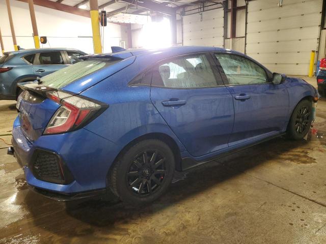 SHHFK7H44HU426208 - 2017 HONDA CIVIC SPORT BLUE photo 3