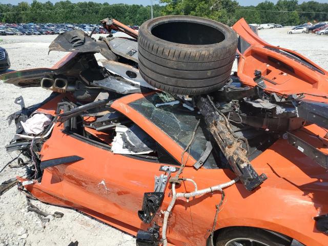 1G1YA3D49M5101599 - 2021 CHEVROLET CORVETTE STINGRAY 1LT ORANGE photo 12