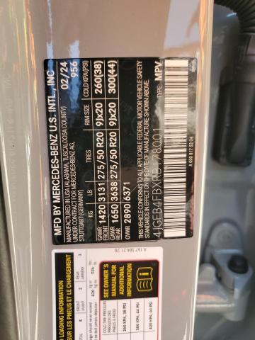 4JGFB4FBXRB178001 - 2024 MERCEDES-BENZ GLE 350 4MATIC GRAY photo 13