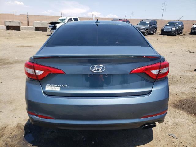 5NPE24AF2GH359714 - 2016 HYUNDAI SONATA SE BLUE photo 6