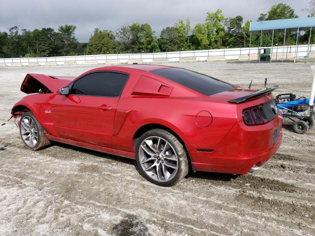 1ZVBP8CF9D5278565 - 2013 FORD MUSTANG GT RED photo 2