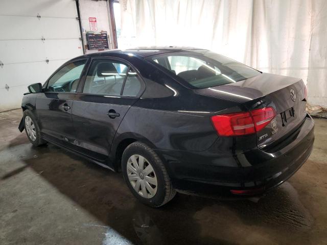 3VW2K7AJ9FM293466 - 2015 VOLKSWAGEN JETTA BASE 黑色 照片 2
