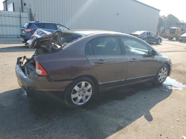 2HGFA1F53BH532102 - 2011 HONDA CIVIC LX GRAY photo 3