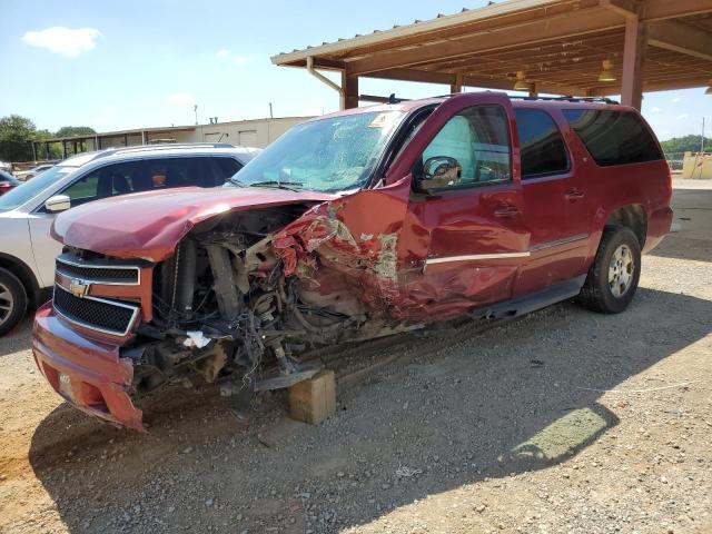 1GNUCJE06AR267655 - 2010 CHEVROLET SUBURBAN C1500 LT RED photo 1