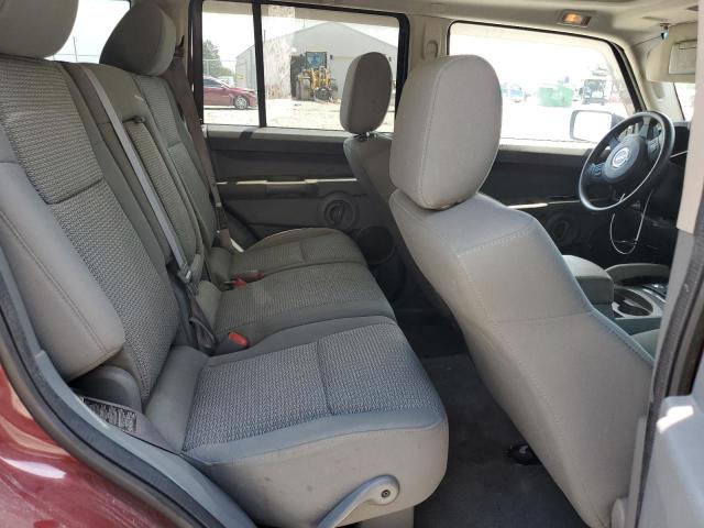 1J8HG48K77C669007 - 2007 JEEP COMMANDER 勃艮第红 照片 10