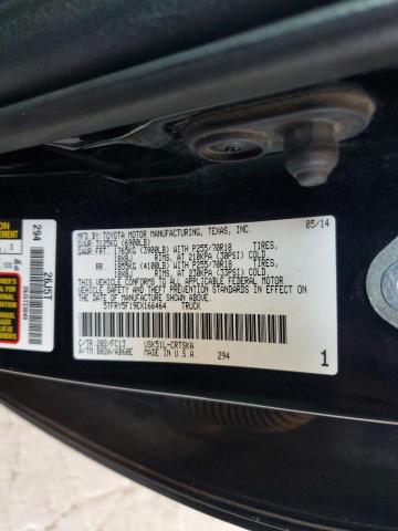 5TFRY5F19EX166464 - 2014 TOYOTA TUNDRA DOUBLE CAB SR/SR5 BLACK photo 12