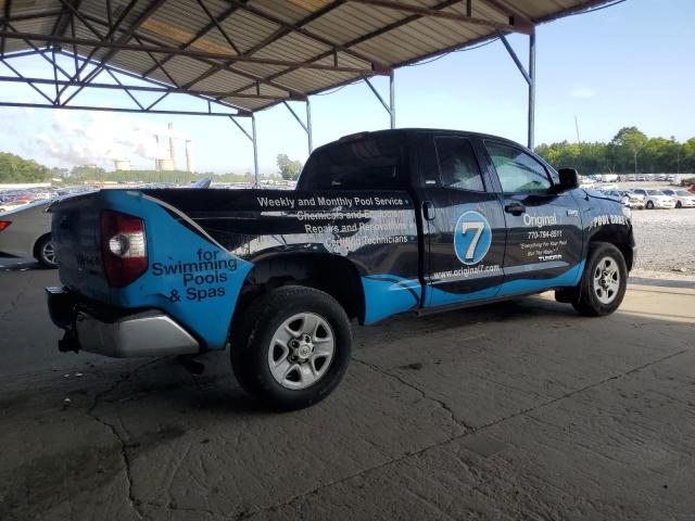 5TFRY5F19EX166464 - 2014 TOYOTA TUNDRA DOUBLE CAB SR/SR5 BLACK photo 3