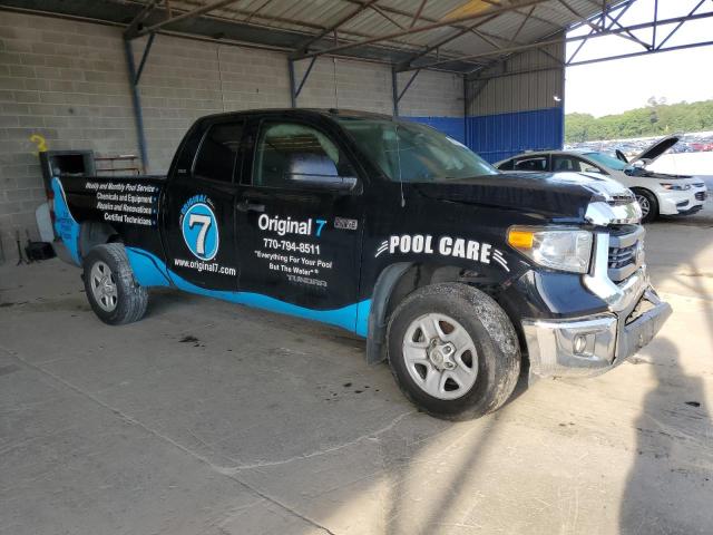 5TFRY5F19EX166464 - 2014 TOYOTA TUNDRA DOUBLE CAB SR/SR5 BLACK photo 4