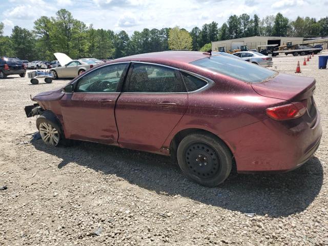 1C3CCCAB4GN118740 - 2016 CHRYSLER 200 LIMITED BURGUNDY photo 2