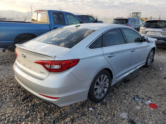 5NPE34AF8FH081915 - 2015 HYUNDAI SONATA SPORT SILVER photo 3