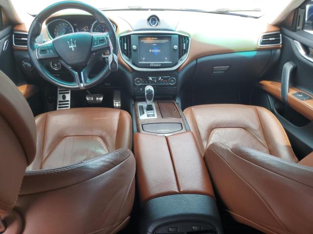 ZAM57RTAXG1182042 - 2016 MASERATI GHIBLI S BLUE photo 8