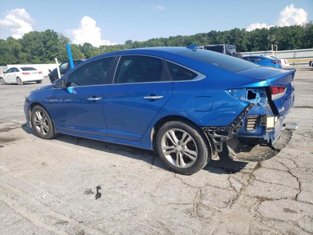 5NPE34AFXJH605350 - 2018 HYUNDAI SONATA SPORT Синій фото 2