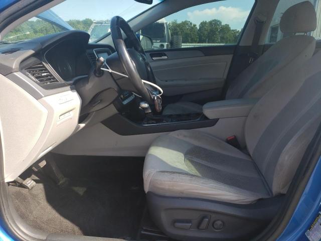 5NPE34AFXJH605350 - 2018 HYUNDAI SONATA SPORT Синій фото 7