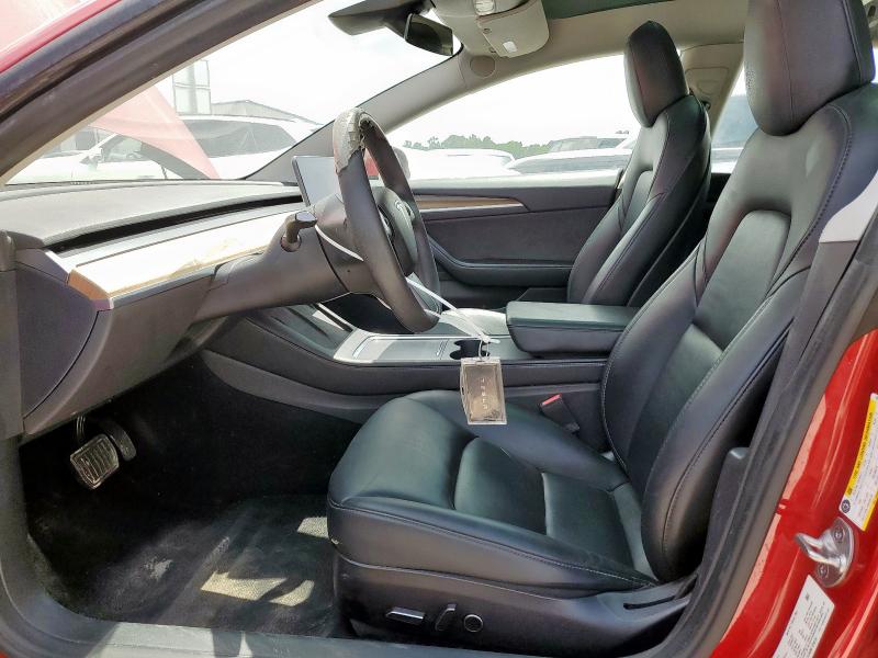 5YJ3E1EA8NF189530 - 2022 TESLA MODEL 3 RED photo 7