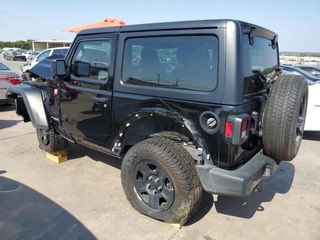 1C4GJXAN0MW773603 - 2021 JEEP WRANGLER SPORT BLACK photo 2