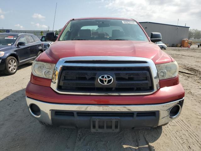 5TFRU5F16CX027725 - 2012 TOYOTA TUNDRA DOUBLE CAB SR5 RED photo 5