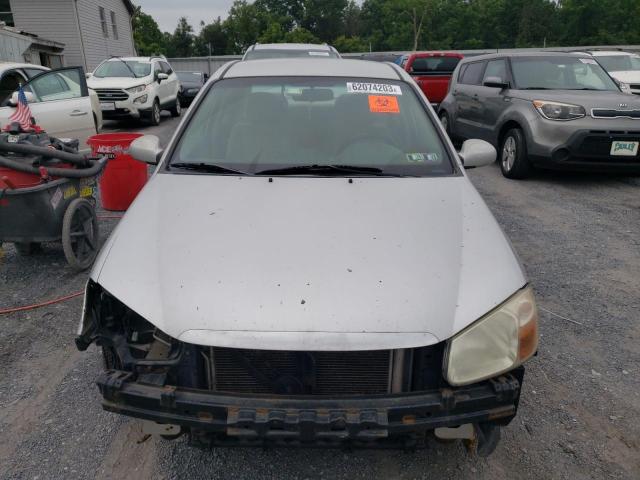 KNAFE222795587249 - 2009 KIA SPECTRA EX SILVER photo 5