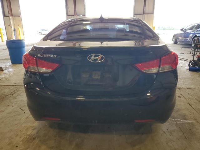 5NPDH4AE1DH160909 - 2013 HYUNDAI ELANTRA GLS BLACK photo 6