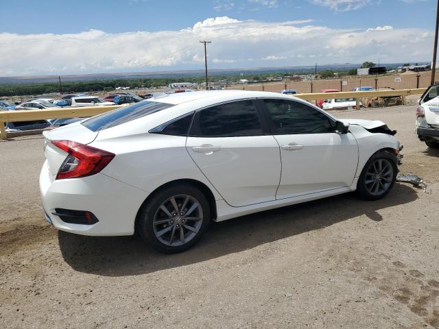 19XFC1F70KE207820 - 2019 HONDA CIVIC EXL WHITE photo 3