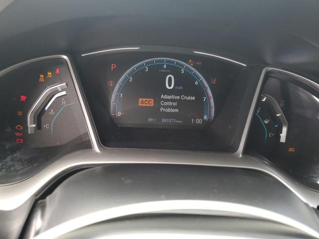 19XFC1F70KE207820 - 2019 HONDA CIVIC EXL WHITE photo 9