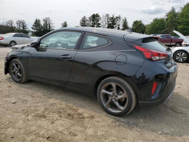 KMHTG6AF1KU003009 - 2019 HYUNDAI VELOSTER BASE BLACK photo 2