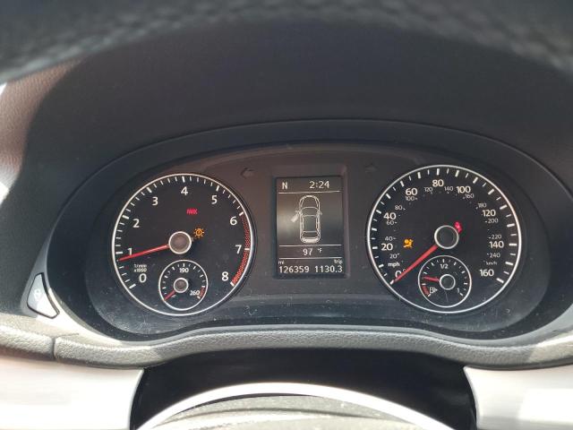 1VWBP7A39DC093527 - 2013 VOLKSWAGEN PASSAT SE WHITE photo 9