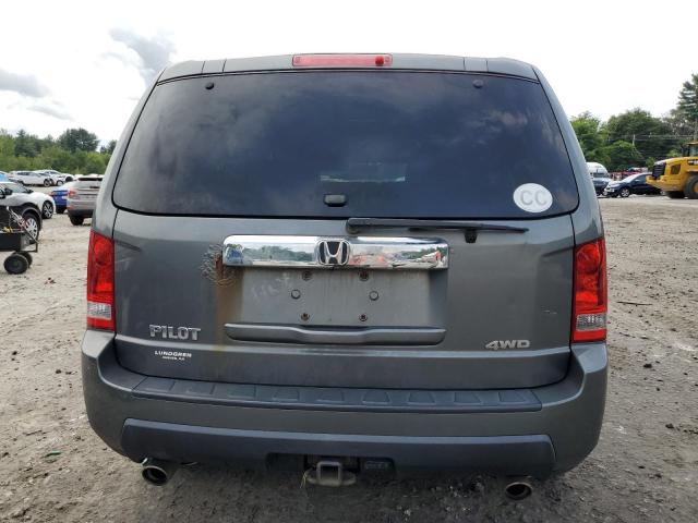 5FNYF48439B026090 - 2009 HONDA PILOT EX GRAY photo 6