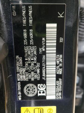 JTJBARBZ4J2171066 - 2018 LEXUS NX 300 BASE BLACK photo 14