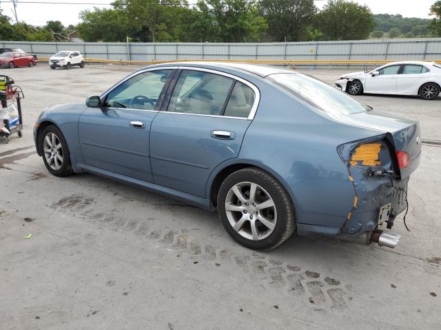 JNKCV51E35M209625 - 2005 INFINITI G35 BLUE photo 2