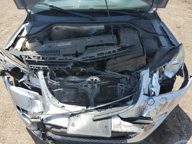 WVGAV7AX7BW537261 - 2011 VOLKSWAGEN TIGUAN S SILVER photo 12
