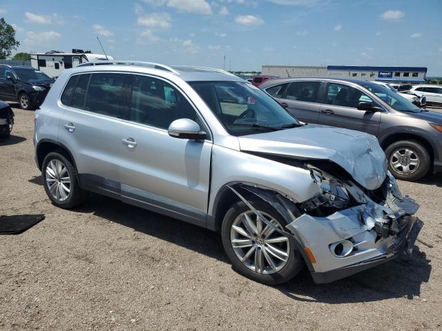 WVGAV7AX7BW537261 - 2011 VOLKSWAGEN TIGUAN S SILVER photo 4