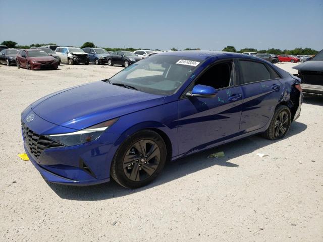 KMHLS4AG7MU113223 - 2021 HYUNDAI ELANTRA SEL BLUE photo 1