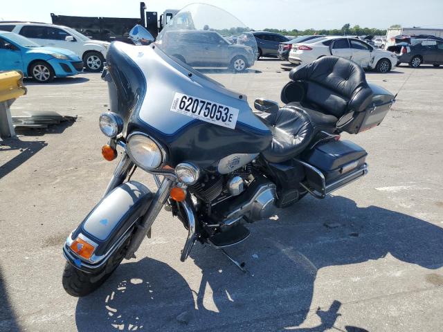 1HD1DJV191Y612263 - 2001 HARLEY-DAVIDSON FLHT CLASSIC BLUE photo 2