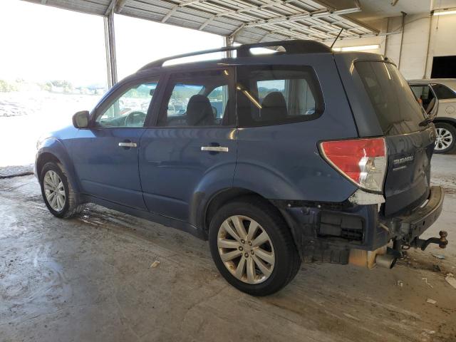 JF2SHBECXBH726907 - 2011 SUBARU FORESTER LIMITED BLUE photo 2