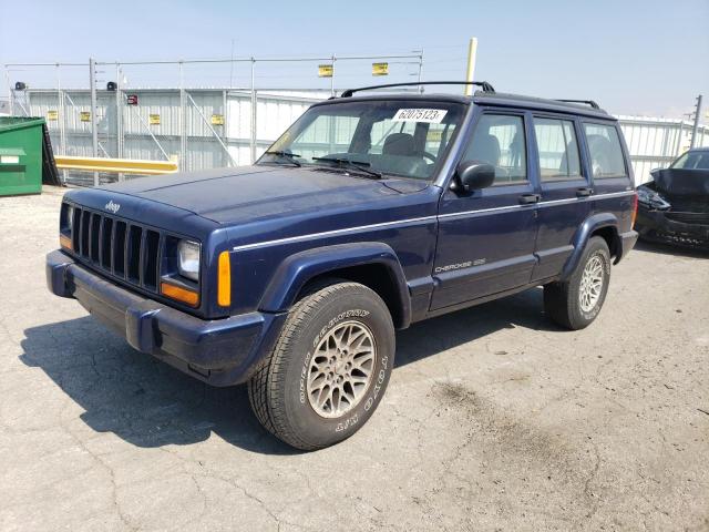 1J4FJ78S8VL569149 - 1997 JEEP CHEROKEE COUNTRY BLUE photo 1