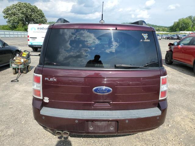 2FMGK5BC5BBD34731 - 2011 FORD FLEX SE BURGUNDY photo 6